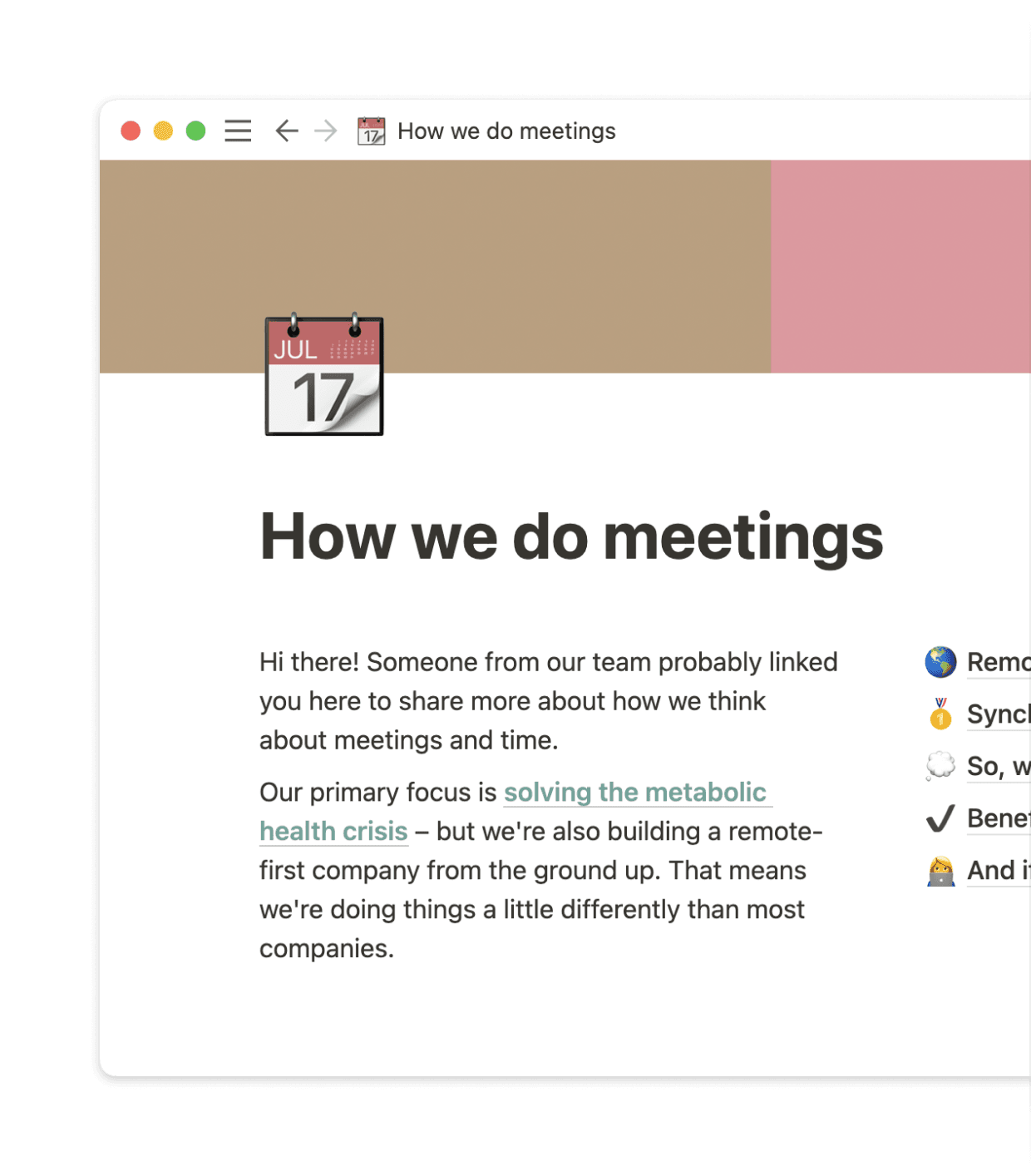 Levels shares operational documents to help other startups improve their processes.