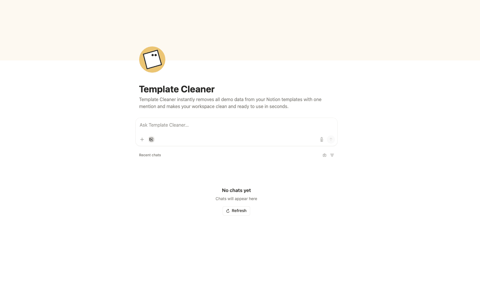 Template Cleaner