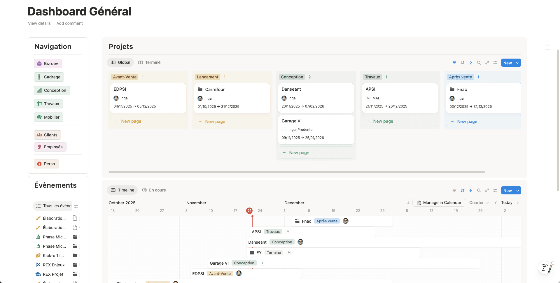 APSI - Multi-Department Project Management System