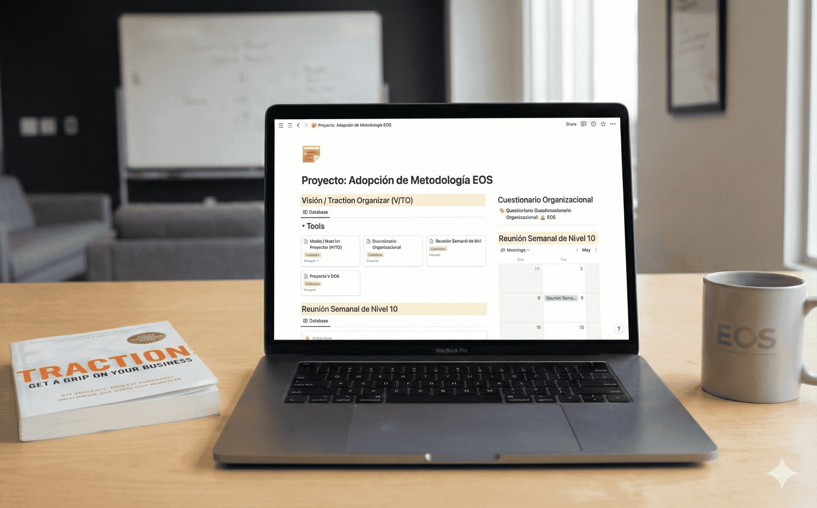 Adopción de metodología EOS en Notion