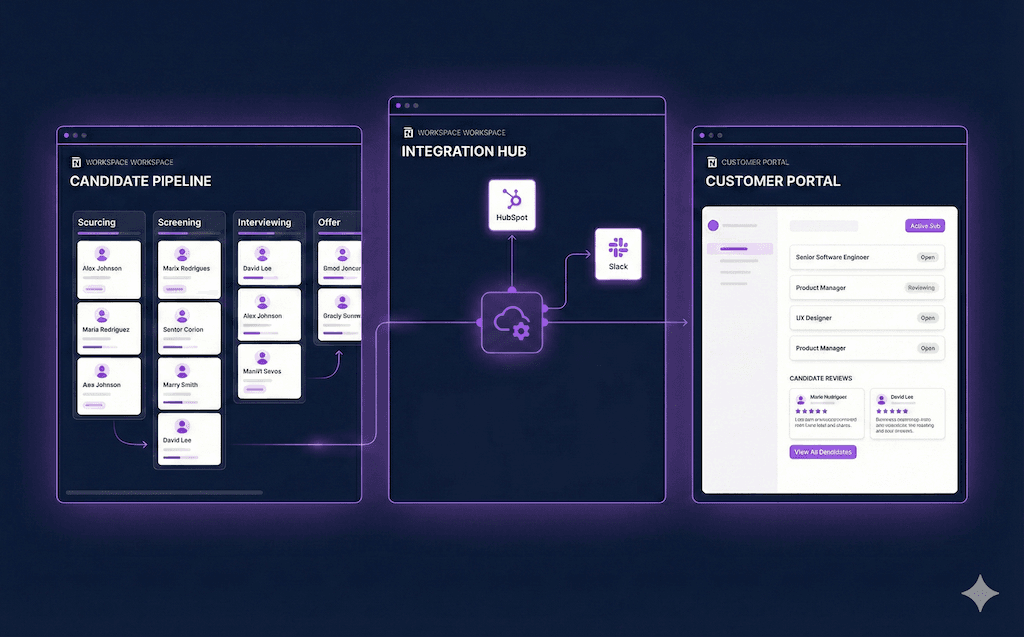Candidate Pipeline & Portal for Recruitment Firm