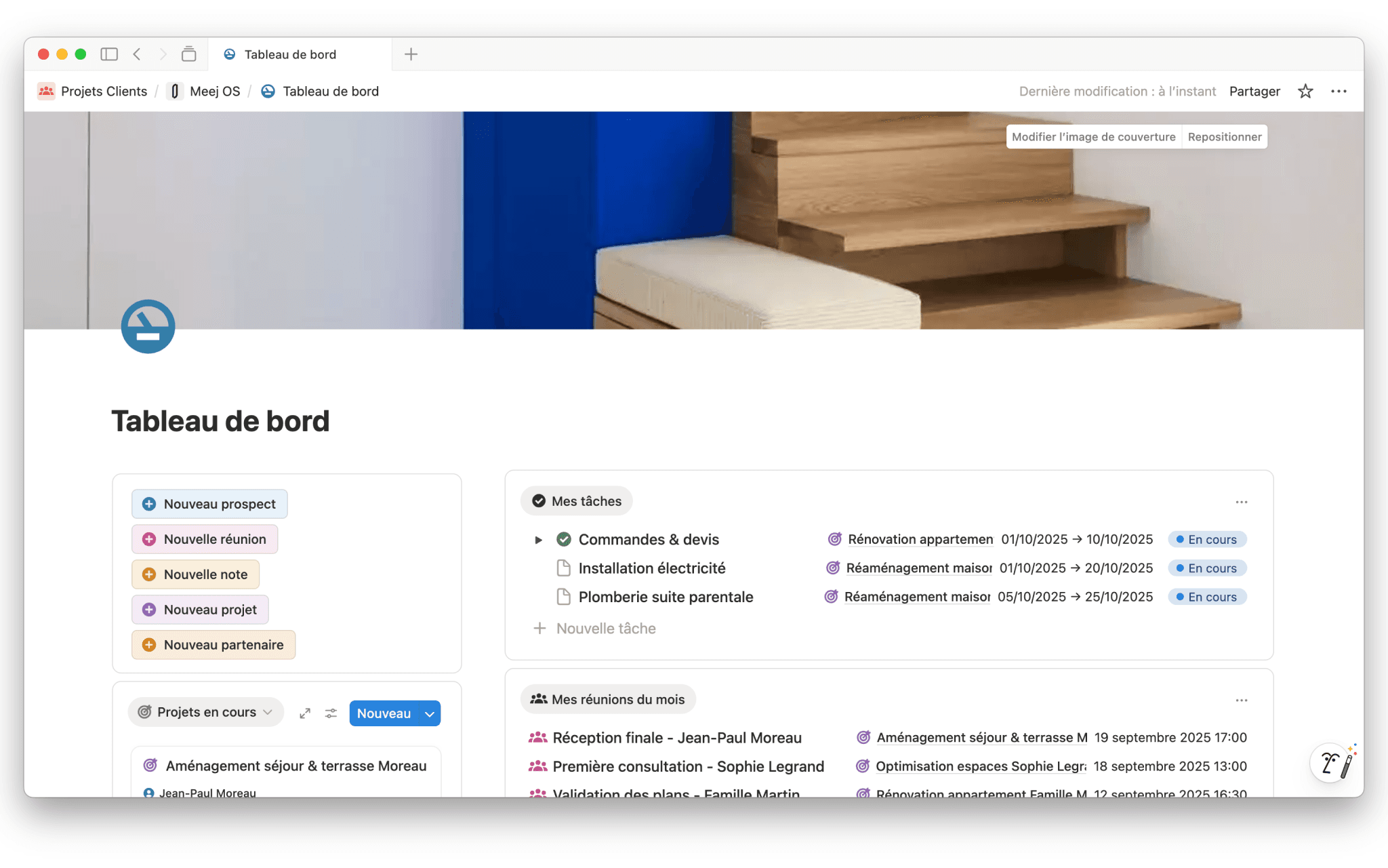 système de gestion de l'activité