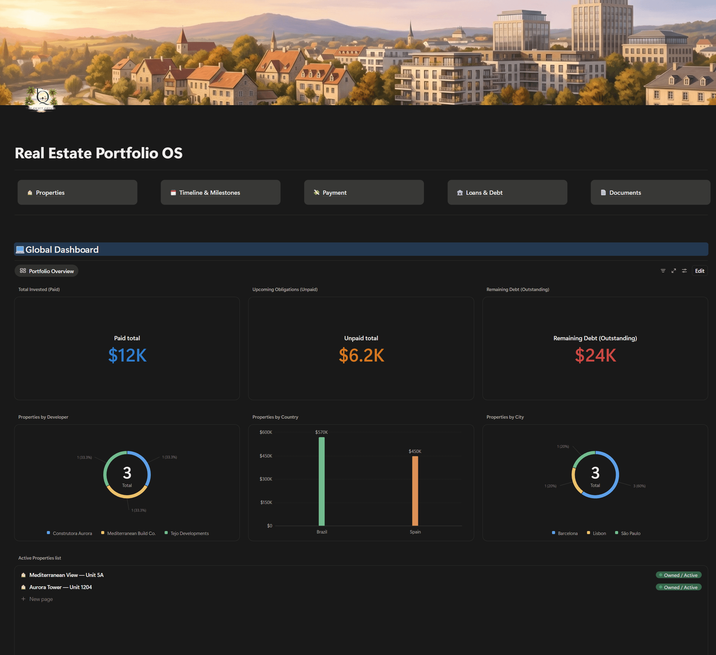 Real Estate Portfolio OS