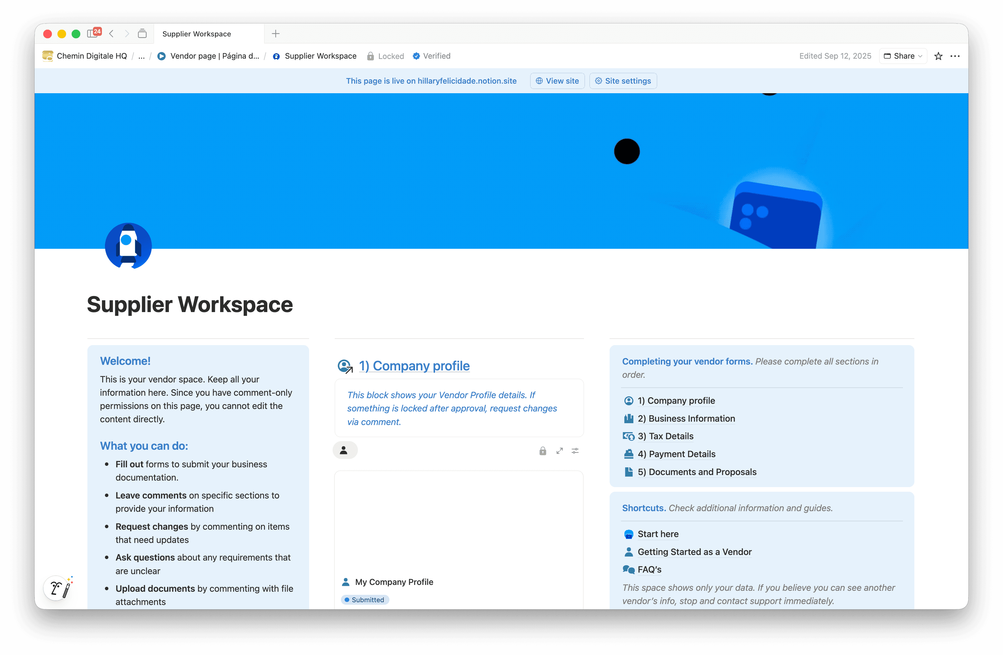 Blip — Notion Architecture & Rollout