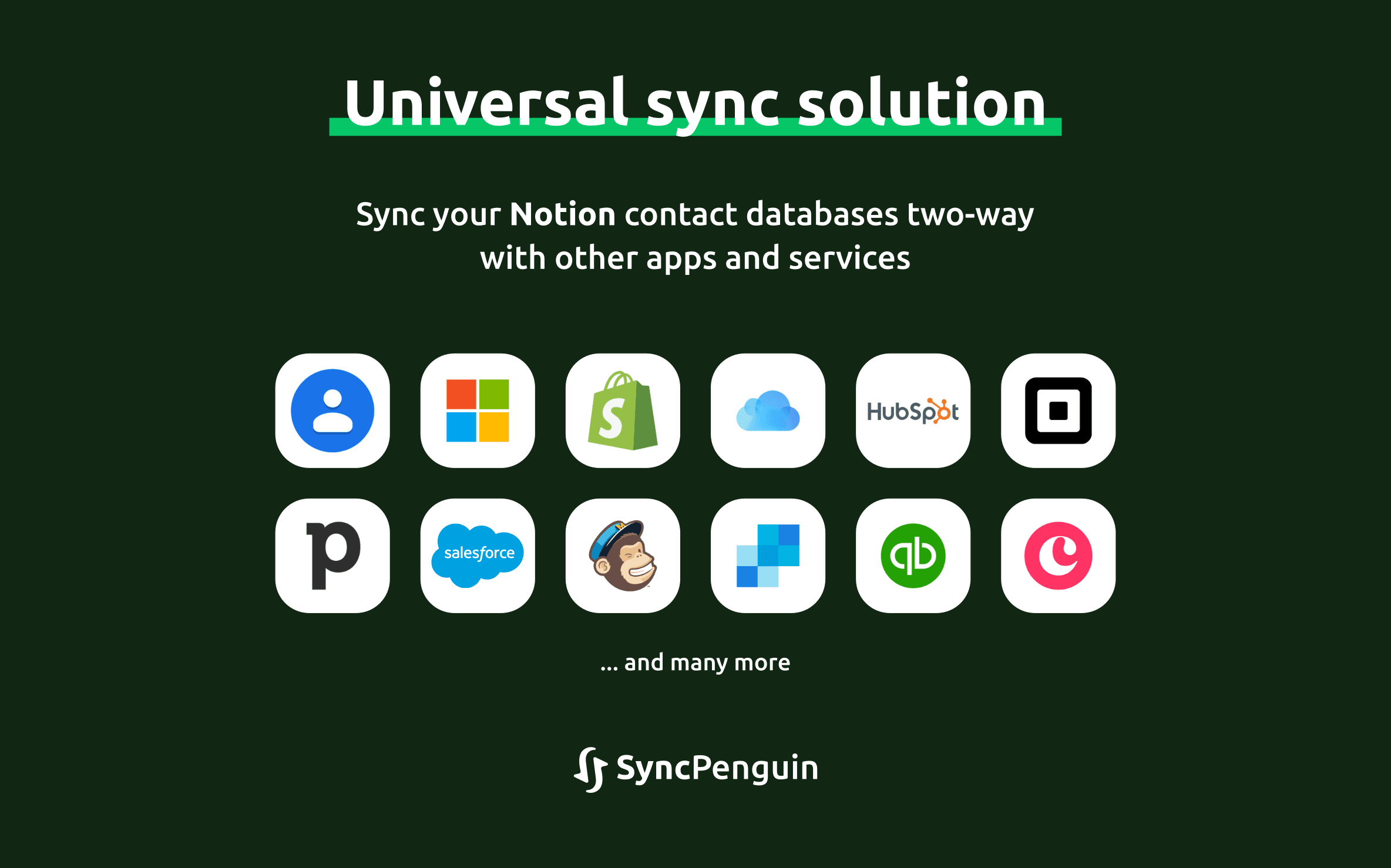Sync Notion contacts two-way