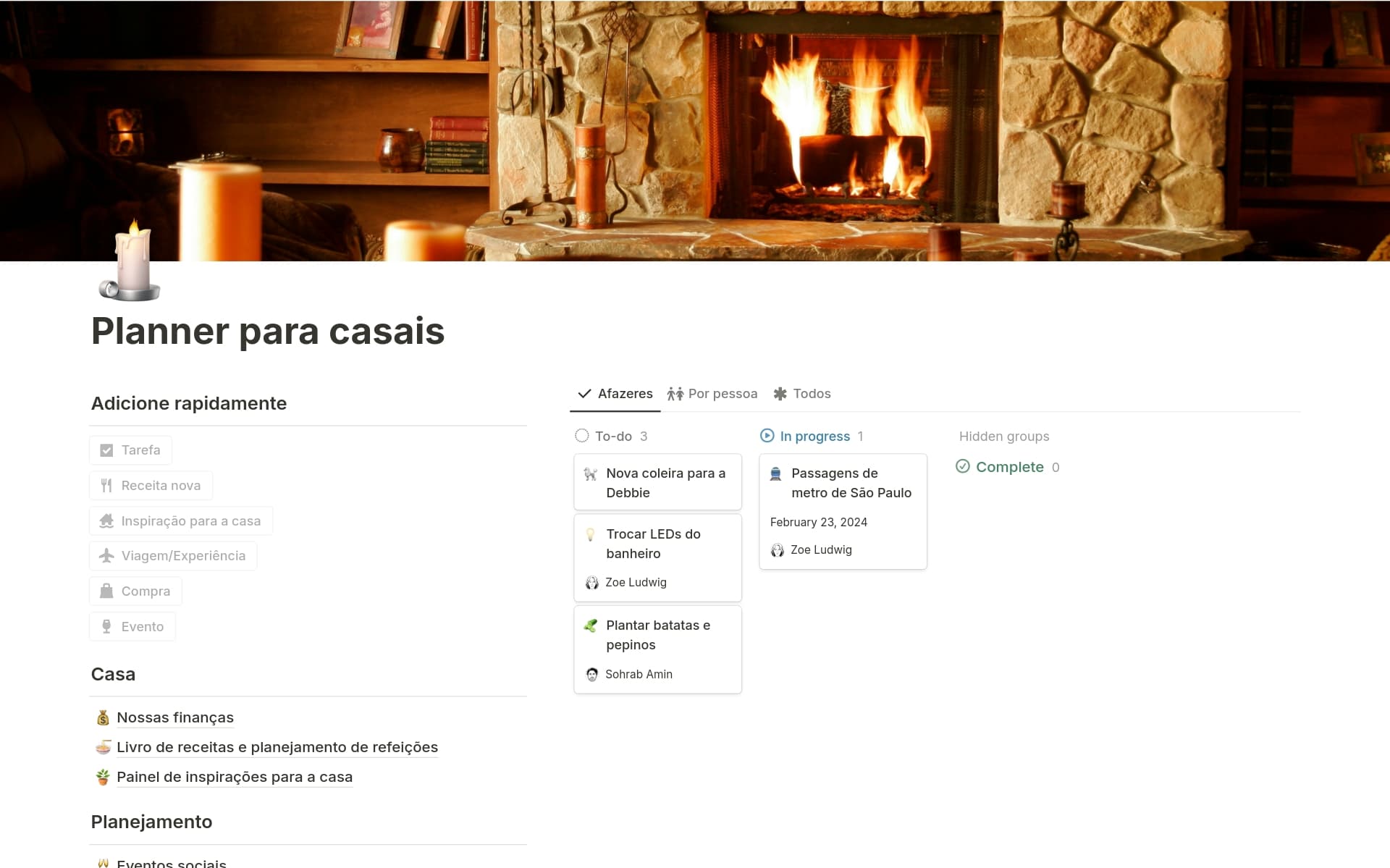 Imagem da coleção apaixonados-e-organizados